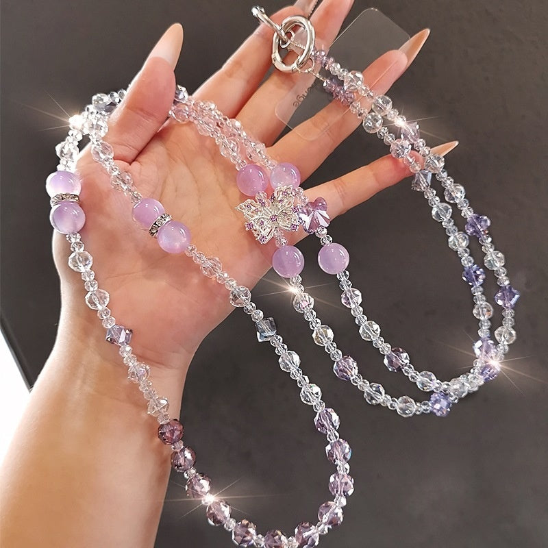 CRYSRAL BUTTERFLY - Crossbody Chain