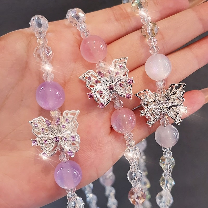 CRYSRAL BUTTERFLY - Crossbody Chain