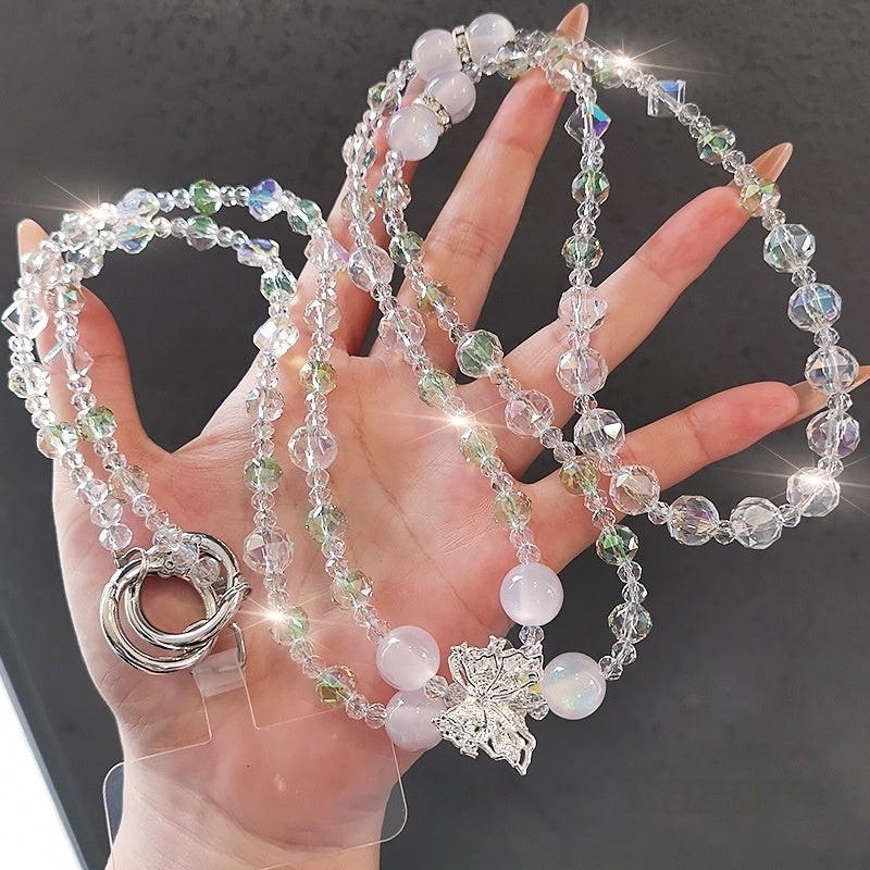 CRYSRAL BUTTERFLY - Crossbody Chain